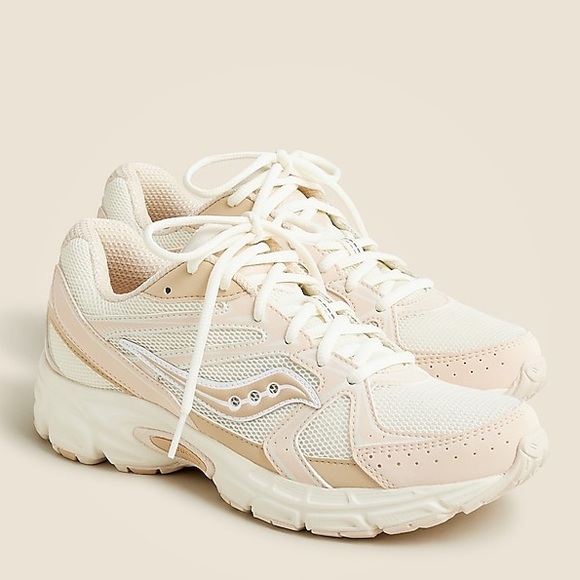 Saucony® X J.Crew Ride Millennium sneakers in Brazil Vanilla Size 5.5 - Picture 1 of 11